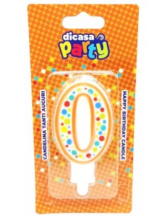 Dicasa Candelina Buon Compleanno - Numero 0
